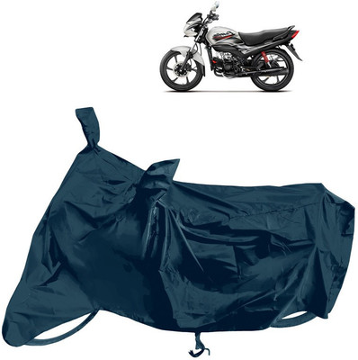 Horseyaart Waterproof Two Wheeler Cover for Hero(Passion Pro i3S, Grey)