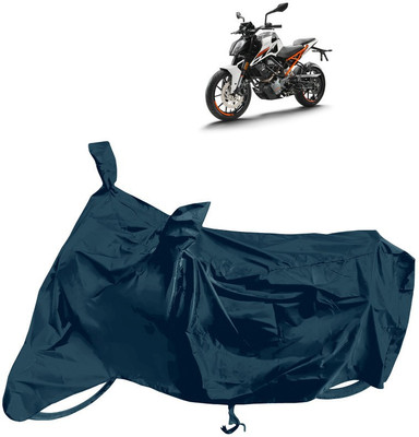 Horseyaart Waterproof Two Wheeler Cover for KTM(125 Duke, Grey)