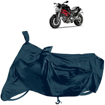 Horseyaart Waterproof Two Wheeler Cover for Ducati(Monster 796 S2R, Grey)