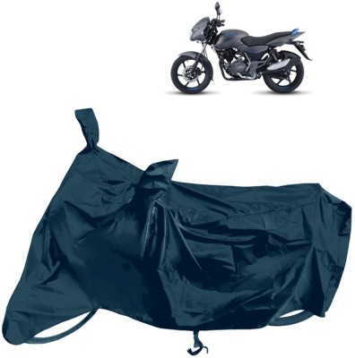 Horseyaart Waterproof Two Wheeler Cover for Bajaj(Pulsar 125 Neon, Grey)