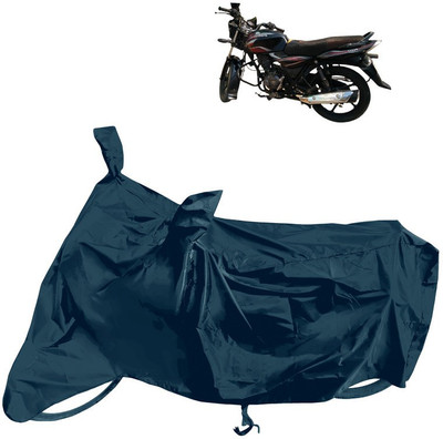 Horseyaart Waterproof Two Wheeler Cover for Bajaj(Discover 100 DTS-i, Grey)