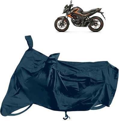 Horseyaart Waterproof Two Wheeler Cover for Honda(CB Hornet 160R, Grey)