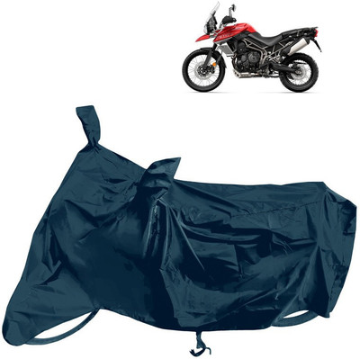 Horseyaart Waterproof Two Wheeler Cover for Triumph(Tiger 800 XCA, Grey)