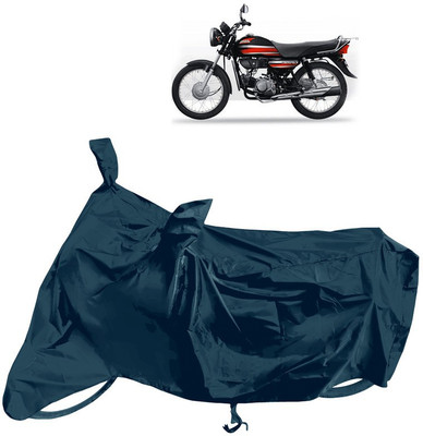 Horseyaart Waterproof Two Wheeler Cover for Hero(CD Dawn, Grey)