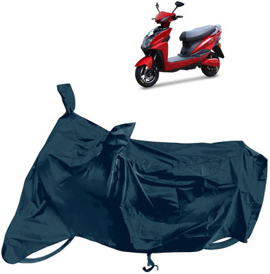 Horseyaart Waterproof Two Wheeler Cover for Techo Electra(Electra 5S, Grey)