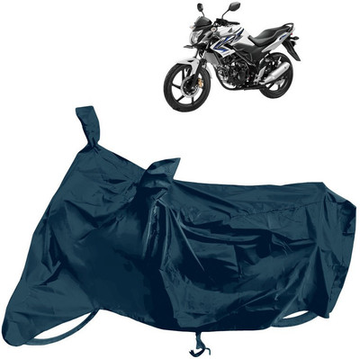Horseyaart Waterproof Two Wheeler Cover for Honda(CB Trigger, Grey)