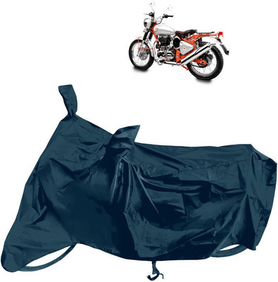 Horseyaart Waterproof Two Wheeler Cover for Royal Enfield(Bullet Trials 350, Grey)