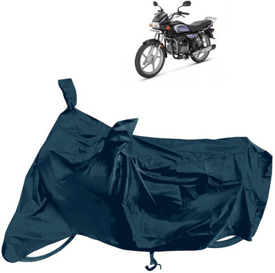 Horseyaart Waterproof Two Wheeler Cover for Hero(Splendor Plus, Grey)