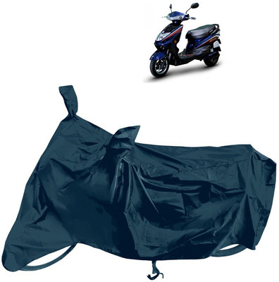 Horseyaart Waterproof Two Wheeler Cover for Okinawa(Ridge Plus, Grey)