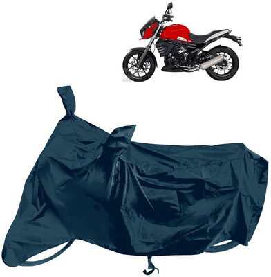 Horseyaart Waterproof Two Wheeler Cover for Mahindra(Mojo UT 300, Grey)