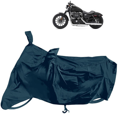 Horseyaart Waterproof Two Wheeler Cover for Harley Davidson(XL 883, Grey)