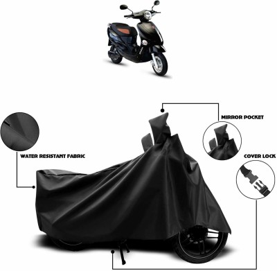 KEDIT Two Wheeler Cover for Hero(Electric E-Sprint, Black)