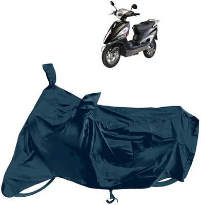 Horseyaart Waterproof Two Wheeler Cover for Hero(Electric Maxi, Grey)