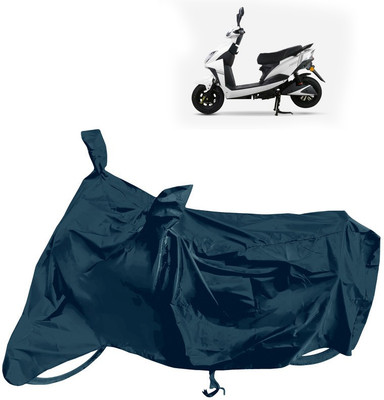 Horseyaart Waterproof Two Wheeler Cover for Techo Electra(Electra, Grey)