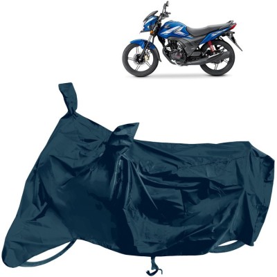 Horseyaart Waterproof Two Wheeler Cover for Honda(CB Shine, Grey)