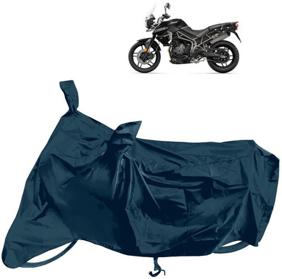 Horseyaart Waterproof Two Wheeler Cover for Triumph(Tiger 800 XR, Grey)