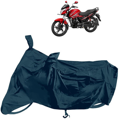 Horseyaart Waterproof Two Wheeler Cover for Hero(Glamour i3s, Grey)