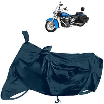 Horseyaart Waterproof Two Wheeler Cover for Harley Davidson(Heritage Softail Classic, Grey)