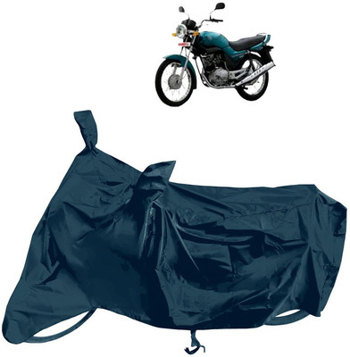 Horseyaart Waterproof Two Wheeler Cover for Yamaha(Libero LX, Grey)
