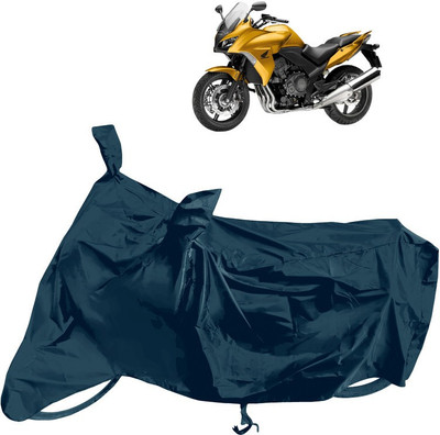 Horseyaart Waterproof Two Wheeler Cover for Honda(CBF 1000, Grey)