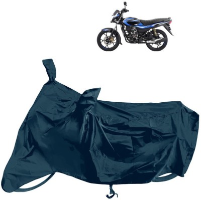 Horseyaart Waterproof Two Wheeler Cover for Bajaj(Platina 110 H-Gear, Grey)