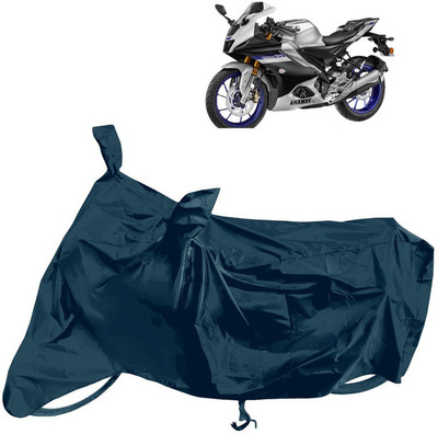 Horseyaart Waterproof Two Wheeler Cover for Yamaha(YZF R15 V3.0, Grey)