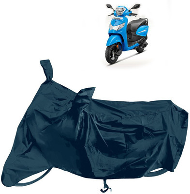 Horseyaart Waterproof Two Wheeler Cover for Hero(Pleasure+ 110, Grey)