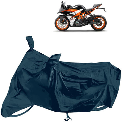 Horseyaart Waterproof Two Wheeler Cover for KTM(RC 390, Black)