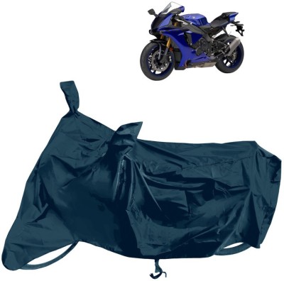 Horseyaart Waterproof Two Wheeler Cover for Yamaha(YZF-R1, Grey)