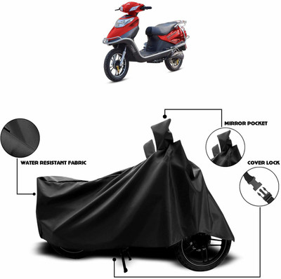 KEDIT Two Wheeler Cover for Hero(Black)