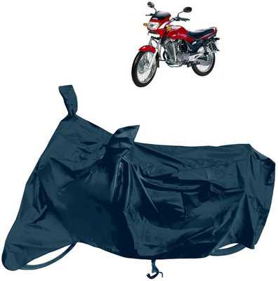 Horseyaart Waterproof Two Wheeler Cover for Hero(Ambition, Black)