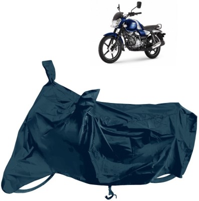 Horseyaart Waterproof Two Wheeler Cover for Bajaj(V12, Grey)