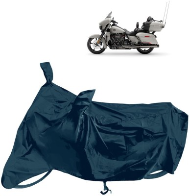 Horseyaart Waterproof Two Wheeler Cover for Harley Davidson(CVO Limited, Grey)