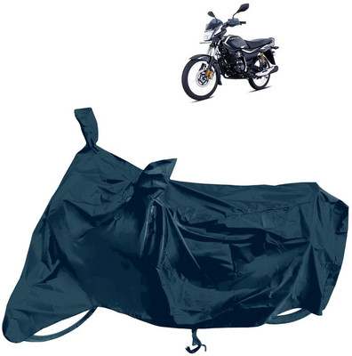 Horseyaart Waterproof Two Wheeler Cover for Bajaj(Platina 110, Grey)