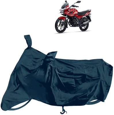 Horseyaart Waterproof Two Wheeler Cover for Bajaj(Discover 150 f, Grey)