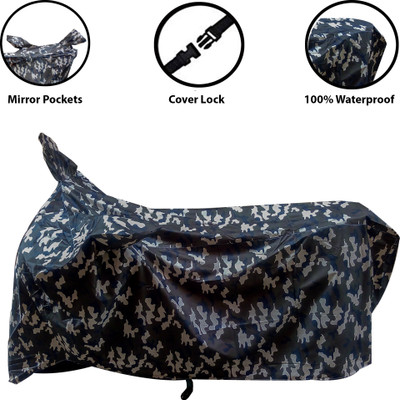 Reshvi World Two Wheeler Cover for Bajaj(Pulsar 180 DTS-i, Multicolor)