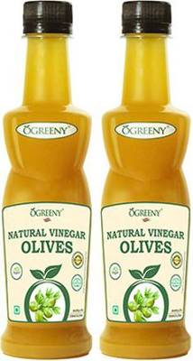 OGREENY Olive Vinegar (Zaitoon Sirka) 750 ml - Premium Filter (Jaitun Ka Sirka) Vinegar