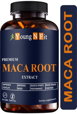 Young N Fit Maca Root Capsules Enriched with Maca Root Extract for Men Advanced (YNF29)(30 Capsules)