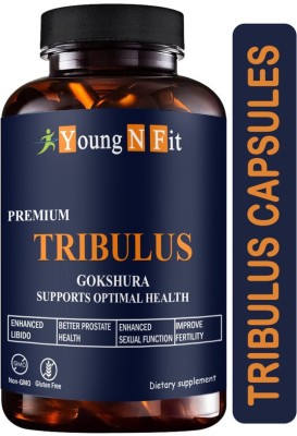 Young N Fit Tribulus Terrestris Advanced Testosterone Booster (Gokshura) Advanced (YNF87)(60 Capsules)