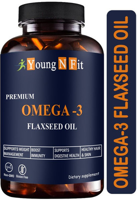 Young N Fit Flaxseed extract capsules Omega 369 Ultra (YNF63)(60 Capsules)