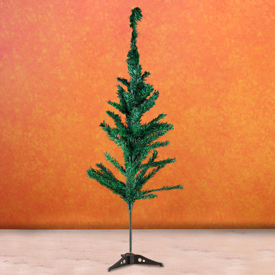 Ferns N Petals Pine 30 cm (0.98 ft) Artificial Christmas Tree(Green)