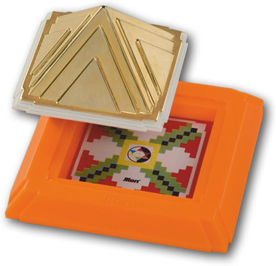 Astro Devam Cash Max Pyramid For Smooth Cash Flow Plastic, Copper Yantra(Pack of 1)