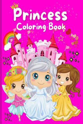 Princess Coloring Book(English, Paperback, Magical Publishing)