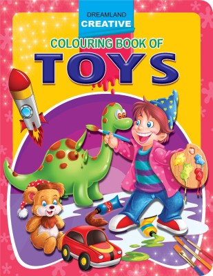 Creative Colouring Book - Toys(English, Paperback, unknown)