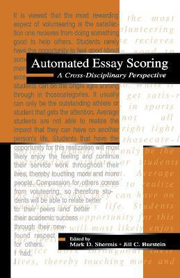 Automated Essay Scoring(English, Electronic book text, Shermis Mark D)