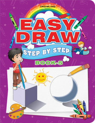 Easy Draw ...Step by Step Book 5  - Book - 5(English, Paperback, unknown)