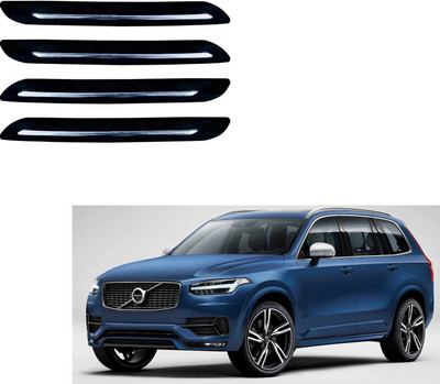 KOZDIKO Plastic Car Bumper Guard(Black, Pack of 4, Volvo, NA)
