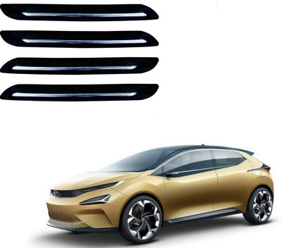 KOZDIKO Plastic Car Bumper Guard(Black, Pack of 4, Tata, NA)