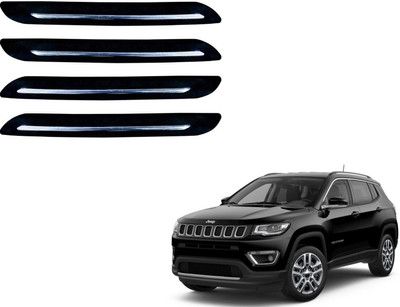KOZDIKO Plastic Car Bumper Guard(Black, Pack of 4, NA, NA)