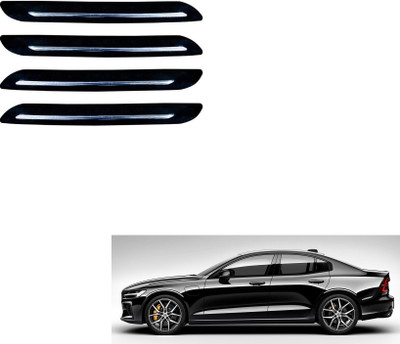 KOZDIKO Plastic Car Bumper Guard(Black, Pack of 4, Volvo, S60)